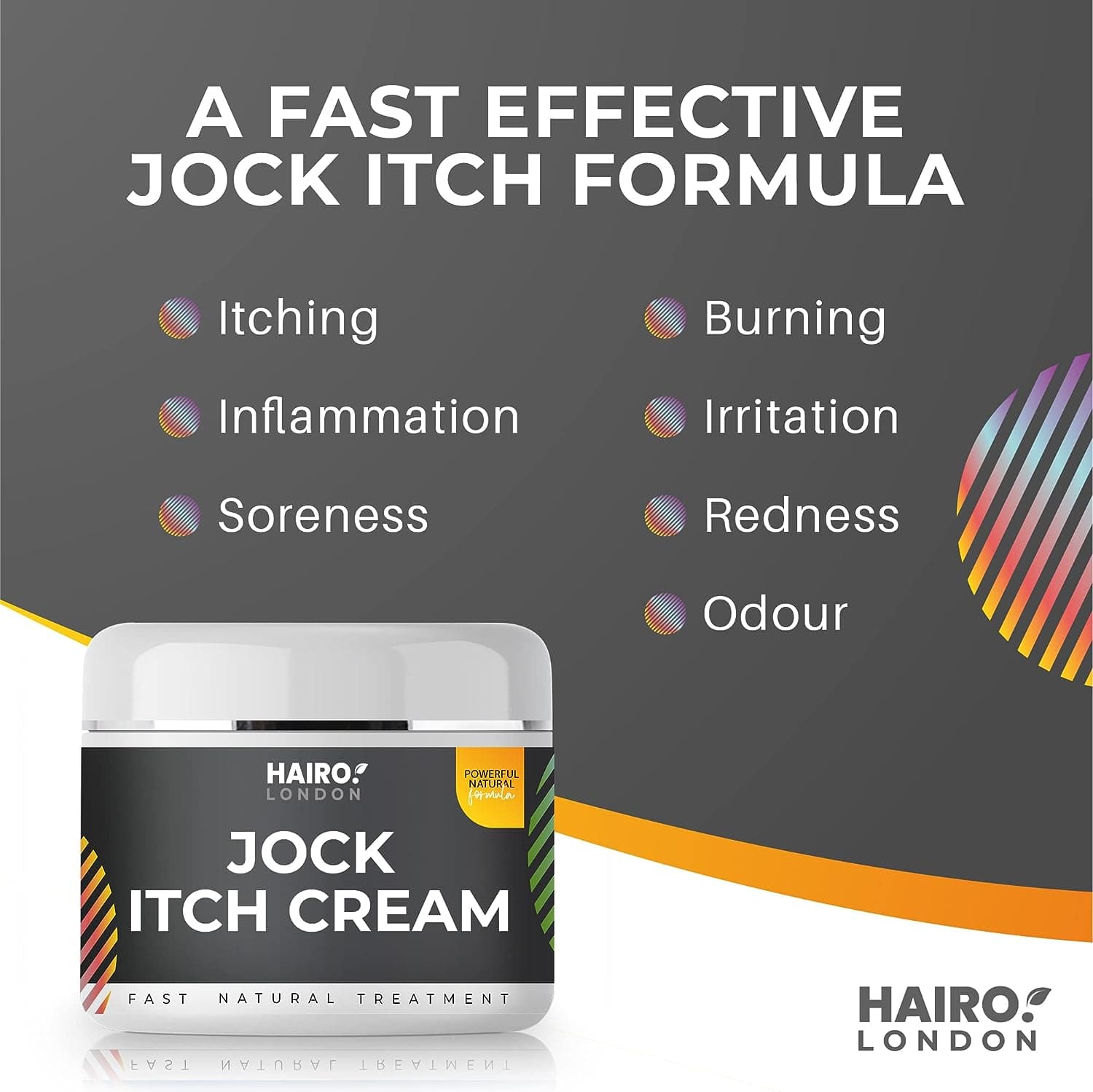 Jock Itch Treatment | Antifungal Cream | 50ml