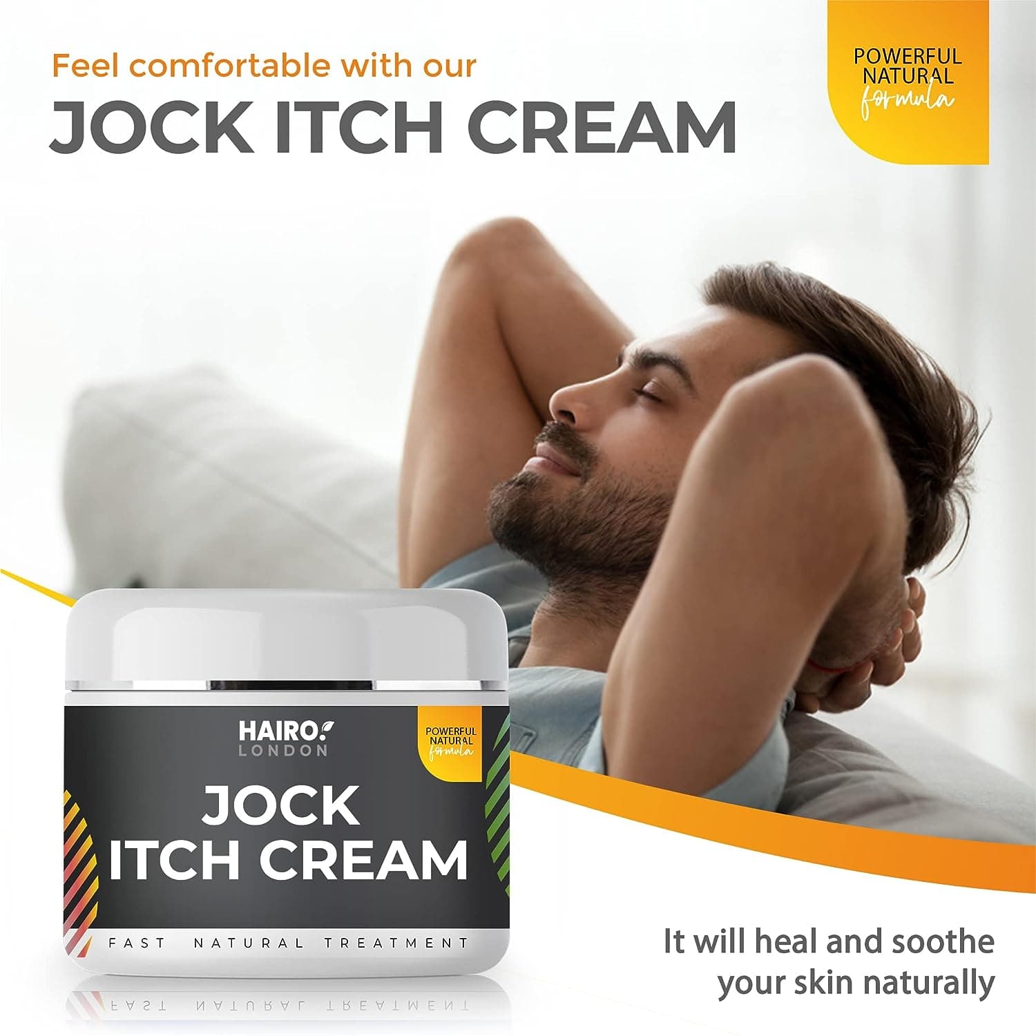 Jock Itch Treatment | Antifungal Cream | 50ml