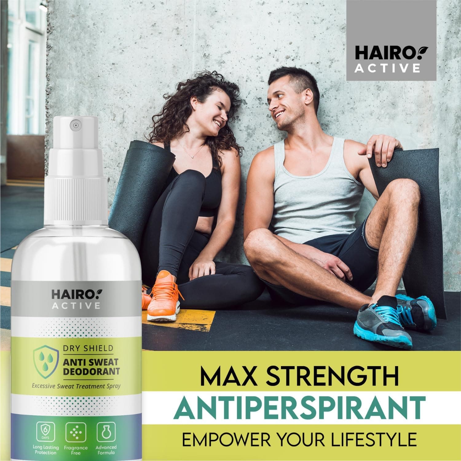 Anti Sweat Deodorant | Excessive Sweat Treatment | 100 ml